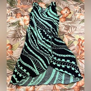 Missing Polynesia Girls Size 1 Tribal Print Dress